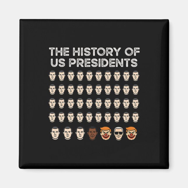 Íman A História Dos Nossos Presidentes, Engraçado Anti  (Frente)