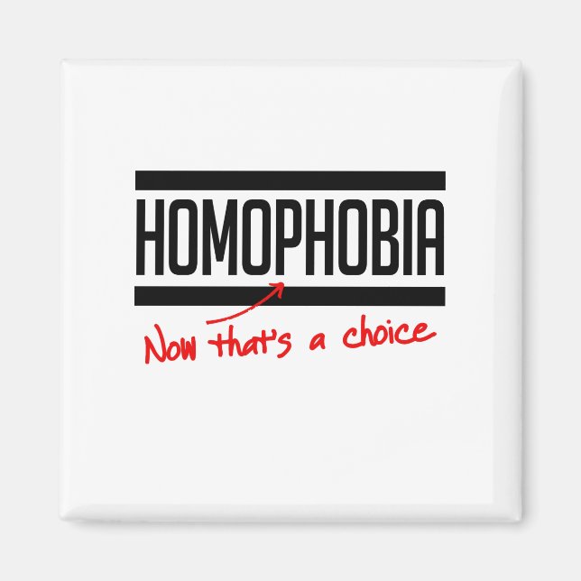 Íman A homofobia é uma escolha (Frente)