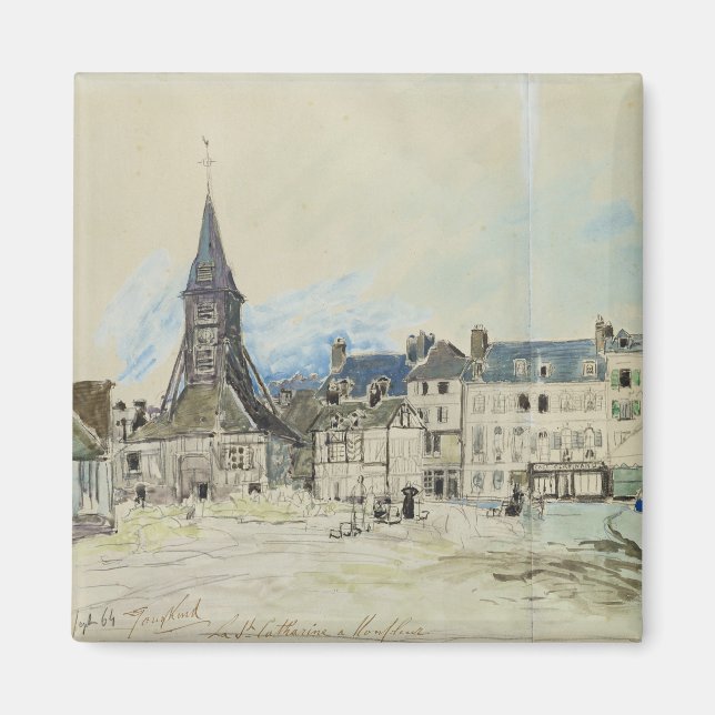 Íman A Igreja de Sainte-Catherine, Honfleur, 1864 (Frente)