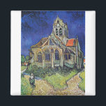 Íman A Igreja em Auvers 1890 por Vincent van Gogh<br><div class="desc">Vincent Willem van Gogh (holandês: [ˈvɪ nsɛ nt ˈʋ lamix vɪ ɱɑ x] (escuta);[nota 1] 30 de março de 1853 - 29 de julho de 1890] foi um pintor Poste-impressionista neerlandês que se tornou, postumamente, uma das figuras mais famosas e influentes da história da arte ocidental. Em uma década, ele...</div>