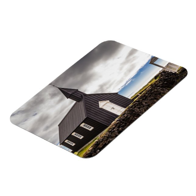 Íman A Igreja Negra De Budir, Islândia (Left Side)