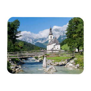 Íman A igreja paroquial de Ramsau