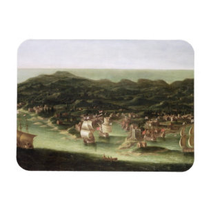 Íman A ilha de Barbados, c.1694 (óleo em canvas)