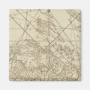 Íman A Ilha de Cuba com parte dos bancos do Bahama