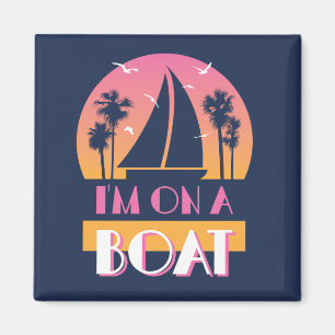 Íman A ilha só - eu estou em um barco
