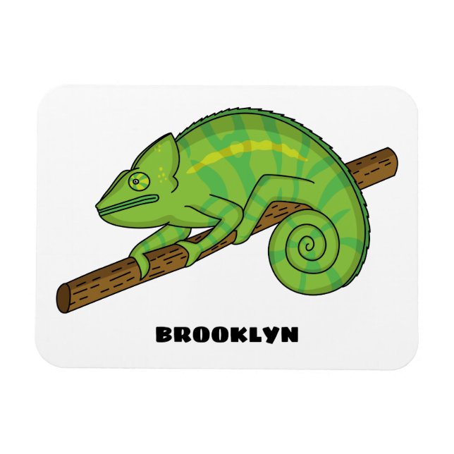 Íman A ilustração do camaleão de Parson (Horizontal)