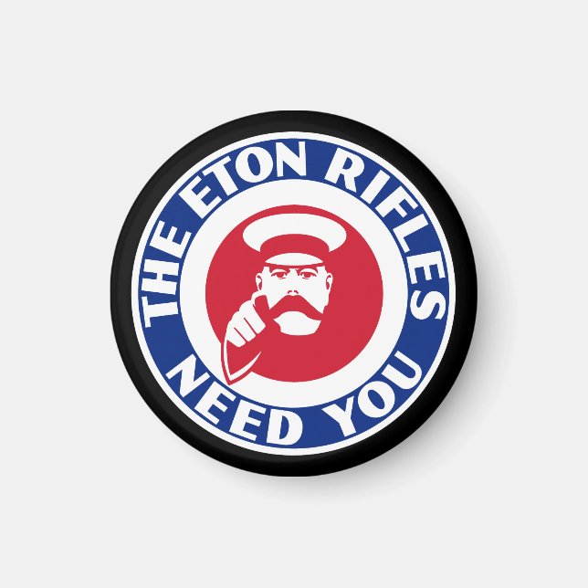 Íman A imã de geladeira de destino do MOD emperrado (Frente)