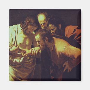 Íman A Incredulidade de São Tomé por Caravaggio