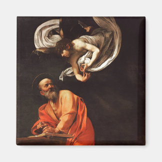 Íman A Inspiração do Santo Matthew, Caravaggio