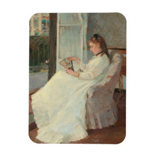 Íman A irmã do artista em uma janela, 1869