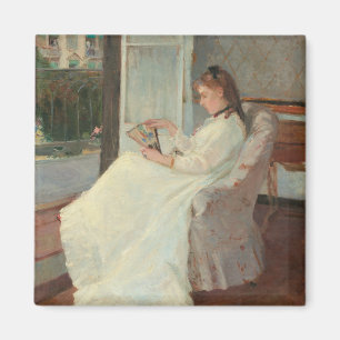 Íman A irmã do artista em uma janela, 1869