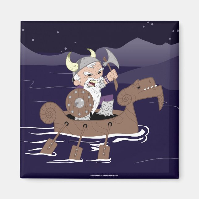 Íman A Irritada Viking (Frente)