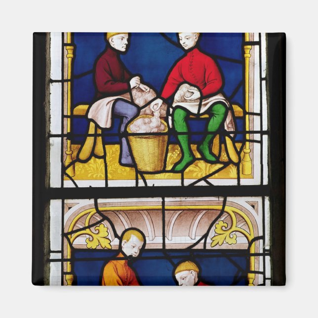 Íman A Janela de Cloth Merchant (Frente)