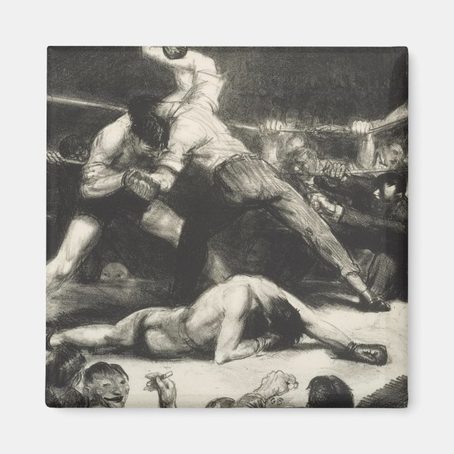 Íman A Knock-Out - George Bellows - 1921 (Frente)
