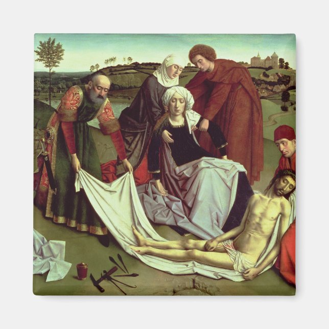 Íman A lamentação sobre o Cristo Morto (Frente)