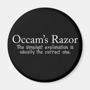 Íman A lâmina de Occam
