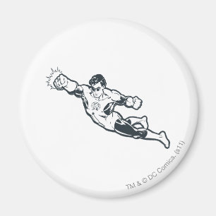 Íman A lanterna verde perfura BW