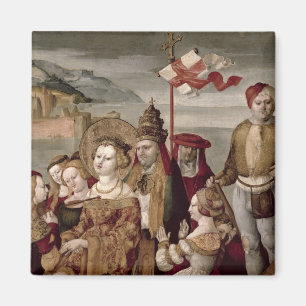 Íman A legenda de St Ursula, c.1530 (óleo no painel)