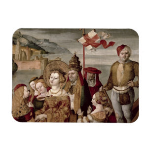 Íman A legenda de St Ursula, c.1530 (óleo no painel)