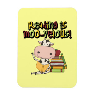 Íman A leitura é MOO-velous