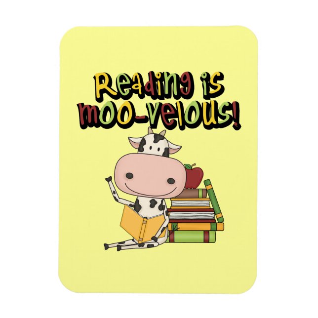 Íman A leitura é MOO-velous (Vertical)