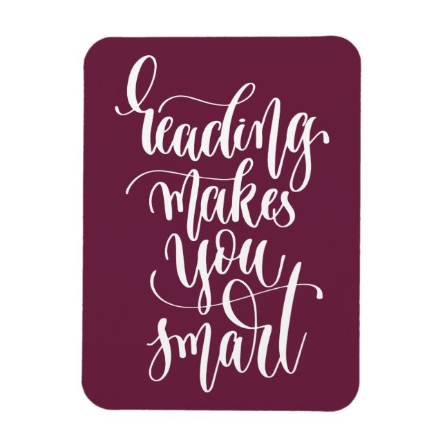 Íman A Leitura O Torna Inteligente (Vertical)
