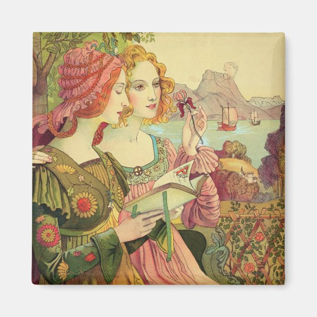 Íman A lenda do Ouro, 1897, de "L'Estampe Moderne", (Frente)
