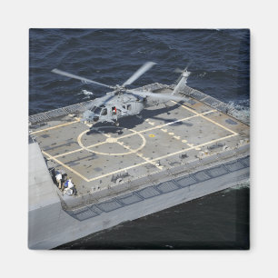 Íman A liberdade litoral de USS do navio de combate