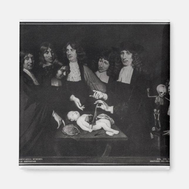 Íman A lição de anatomia do professor Frederik (Frente)