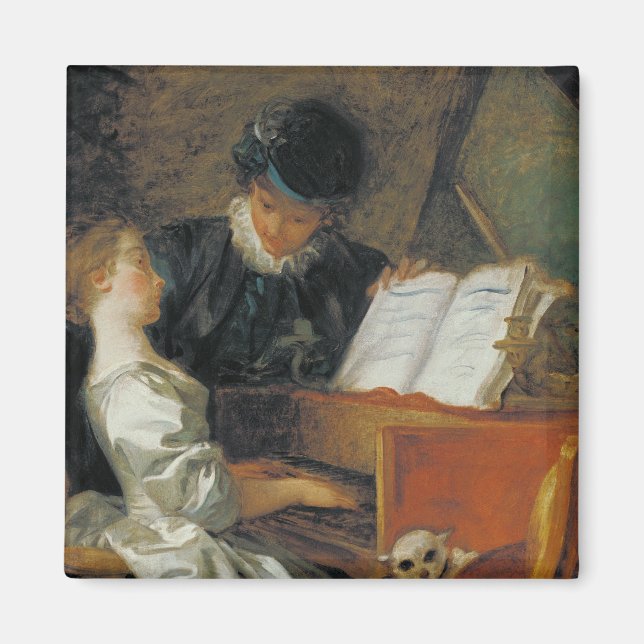 Íman A lição de música (Frente)