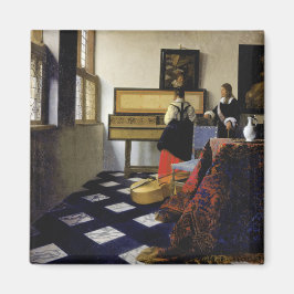 Íman A lição de música de Johannes Vermeer