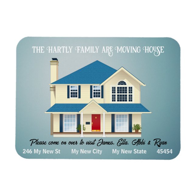 Íman A Limpeza Simples do Anúncio Móvel Personalizado (Horizontal)