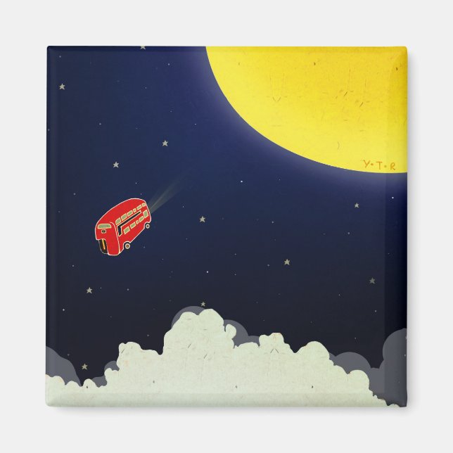 Íman À lua (Frente)