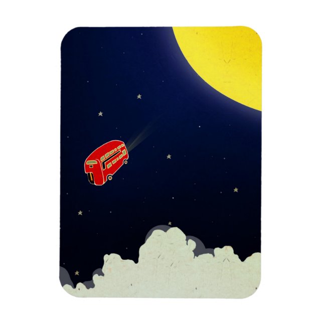 Íman À lua (Vertical)