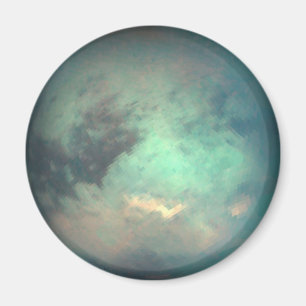 Íman A Lua do planeta Saturno Titã