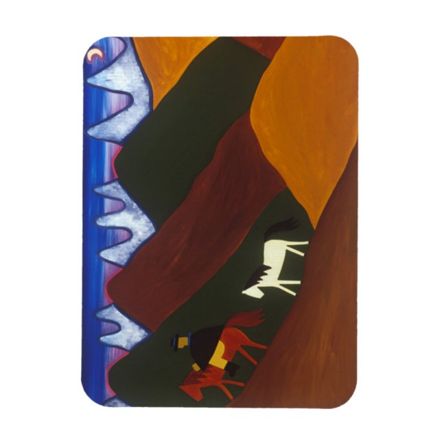 Íman A Lua e a Puma dizendo adeus à (Vertical)