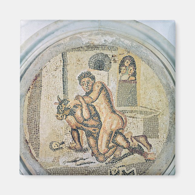 Íman A luta do Minotauro (Frente)