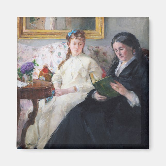 Íman A Mãe e Irmã do Artista, Berthe Moriso (Frente)