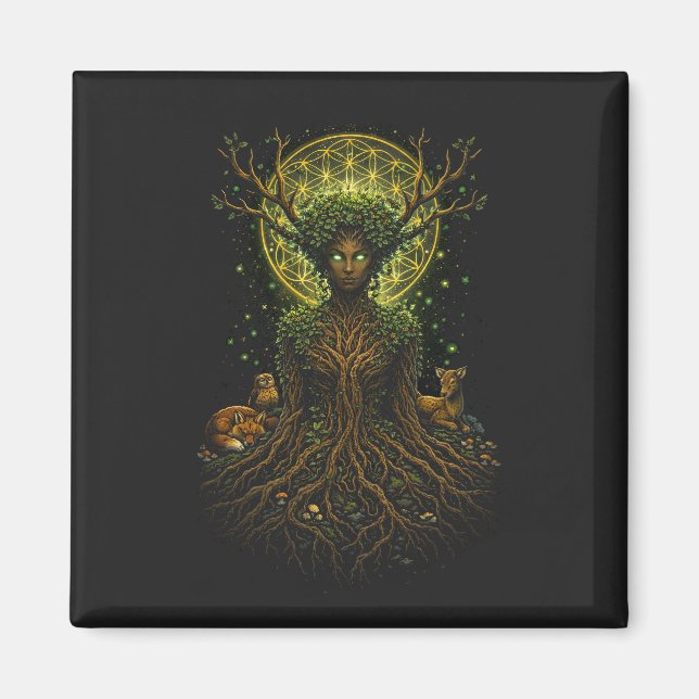Íman A Mãe Verde (Frente)