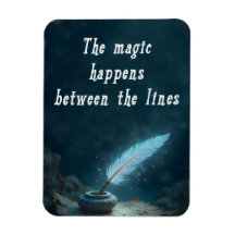 "A magia acontece entre as linhas"