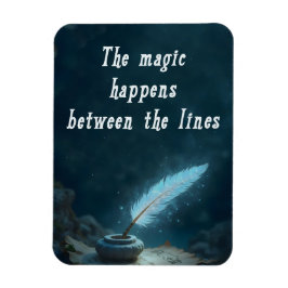 Íman "A magia acontece entre as linhas"