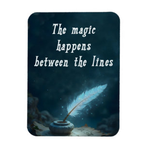 Íman "A magia acontece entre as linhas"