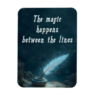 Íman "A magia acontece entre as linhas"