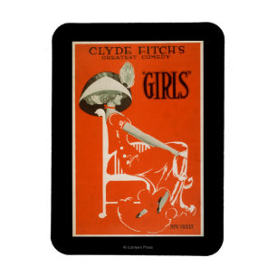 Íman A maior comédia de Clyde Fitch, "Girls" Theater 2