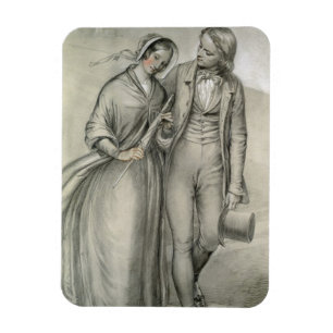 Íman A manhã do casamento - A partida, c.1846