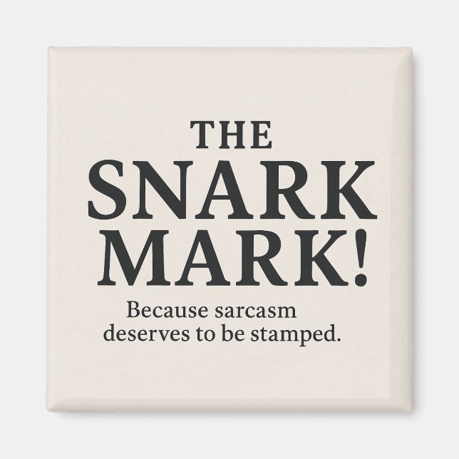 ÍMAN A MARCA SNARK! (Frente)