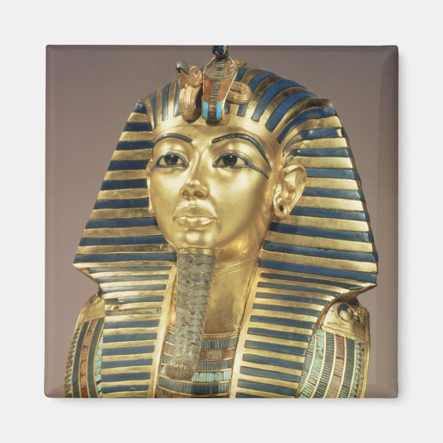 Íman A máscara funerária de ouro, do túmulo de (Frente)