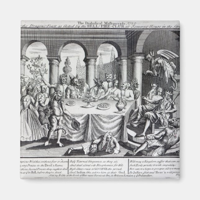 Íman A maskquerade diabólica (Frente)