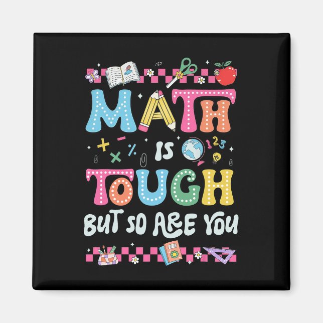 Íman A Matemática É Difícil Mas Você É Duro De Volta à  (Frente)