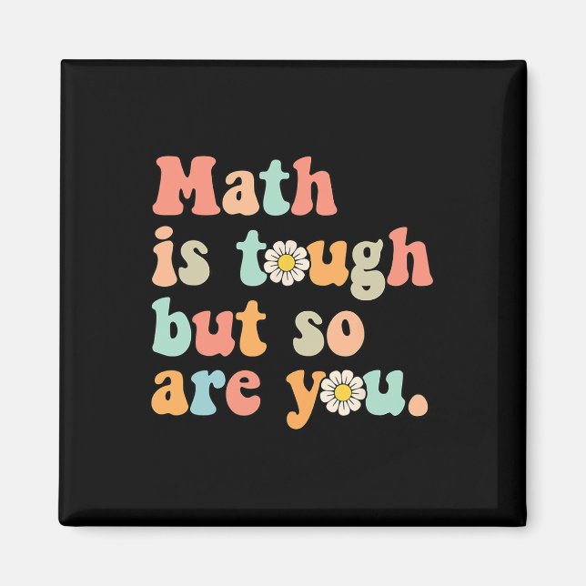 Íman A Matemática É Difícil Mas Você Também É Volta às  (Frente)